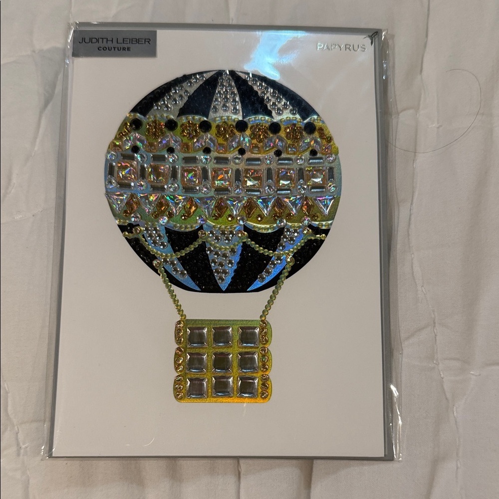 Judith Leiber Couture Elegant Greeting Card